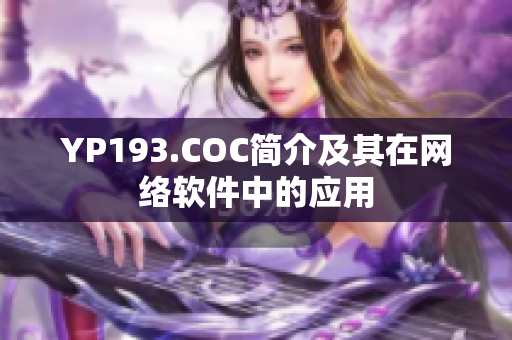 YP193.COC简介及其在网络软件中的应用