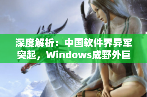 深度解析：中国软件界异军突起，Windows成野外巨头