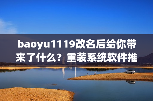 baoyu1119改名后给你带来了什么？重装系统软件推荐！