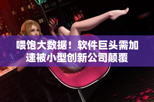 喂饱大数据！软件巨头需加速被小型创新公司颠覆