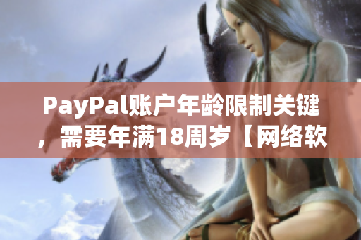 PayPal账户年龄限制关键，需要年满18周岁【网络软件编辑制】