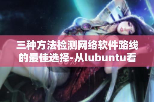 三种方法检测网络软件路线的最佳选择-从lubuntu看起