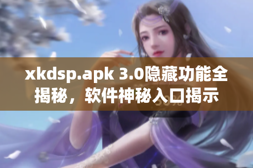 xkdsp.apk 3.0隐藏功能全揭秘，软件神秘入口揭示