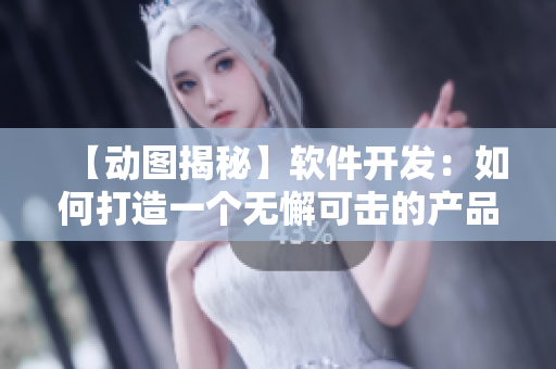 【动图揭秘】软件开发：如何打造一个无懈可击的产品？