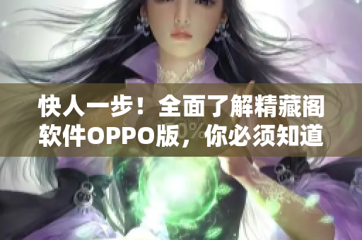 快人一步！全面了解精藏阁软件OPPO版，你必须知道的所有内容