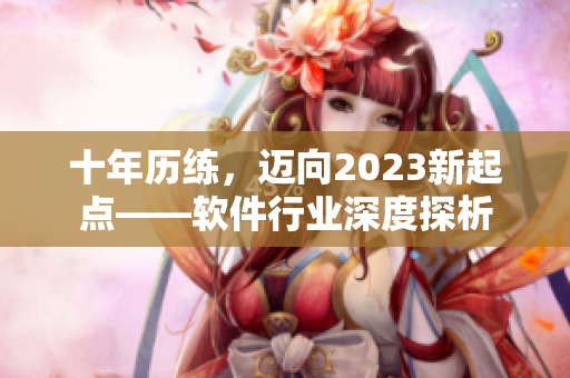 十年历练，迈向2023新起点——软件行业深度探析