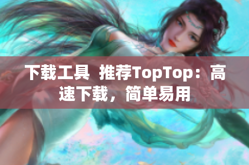 下载工具  推荐TopTop：高速下载，简单易用