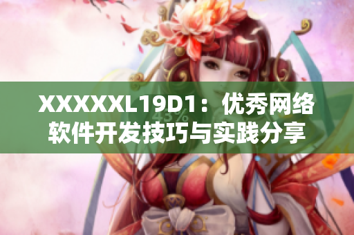 XXXXXL19D1：优秀网络软件开发技巧与实践分享