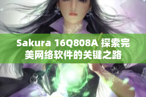 Sakura 16Q808A 探索完美网络软件的关键之路