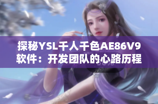 探秘YSL千人千色AE86V9软件：开发团队的心路历程与技术实现