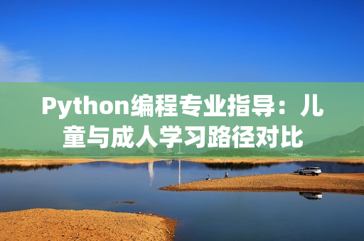 Python编程专业指导：儿童与成人学习路径对比