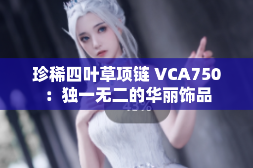 珍稀四叶草项链 VCA750：独一无二的华丽饰品