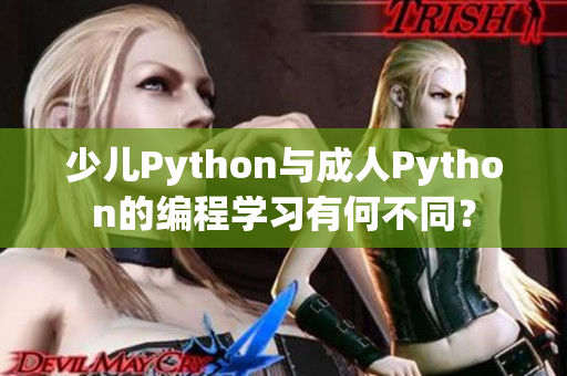 少儿Python与成人Python的编程学习有何不同？