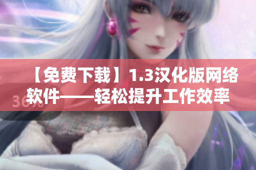 【免费下载】1.3汉化版网络软件——轻松提升工作效率