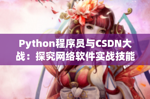 Python程序员与CSDN大战：探究网络软件实战技能