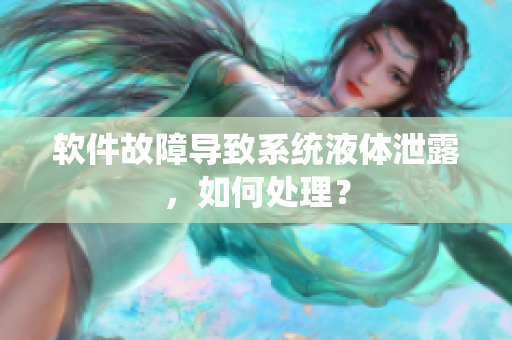 软件故障导致系统液体泄露，如何处理？