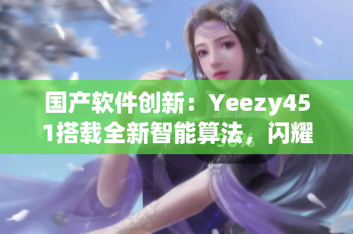 国产软件创新：Yeezy451搭载全新智能算法，闪耀时尚科技界