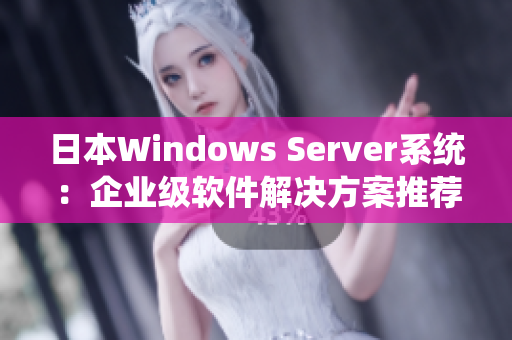 日本Windows Server系统：企业级软件解决方案推荐