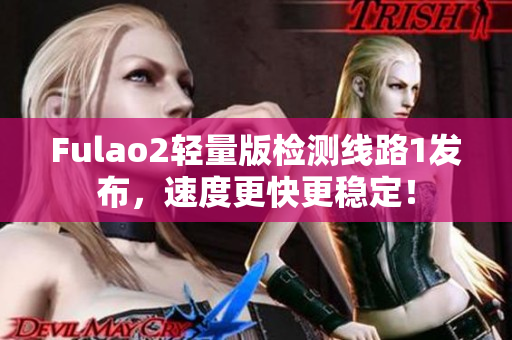 Fulao2轻量版检测线路1发布，速度更快更稳定！