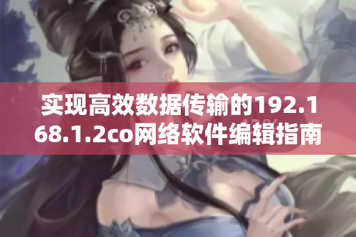 实现高效数据传输的192.168.1.2co网络软件编辑指南