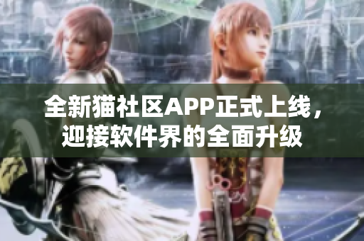 全新猫社区APP正式上线，迎接软件界的全面升级