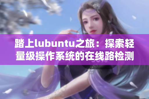 踏上lubuntu之旅：探索轻量级操作系统的在线路检测