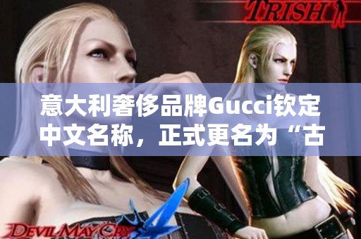 意大利奢侈品牌Gucci钦定中文名称，正式更名为“古驰”