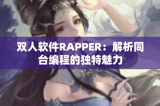 双人软件RAPPER：解析同台编程的独特魅力