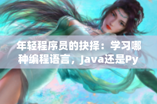 年轻程序员的抉择：学习哪种编程语言，Java还是Python