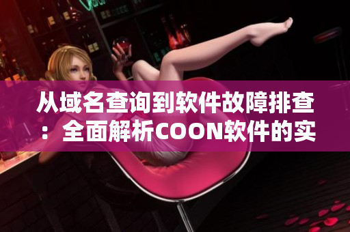 从域名查询到软件故障排查：全面解析COON软件的实践之路