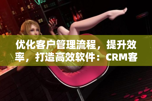 优化客户管理流程，提升效率，打造高效软件：CRM客户管理工具