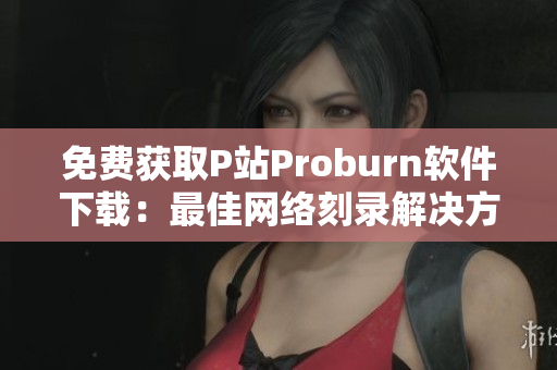 免费获取P站Proburn软件下载：最佳网络刻录解决方案