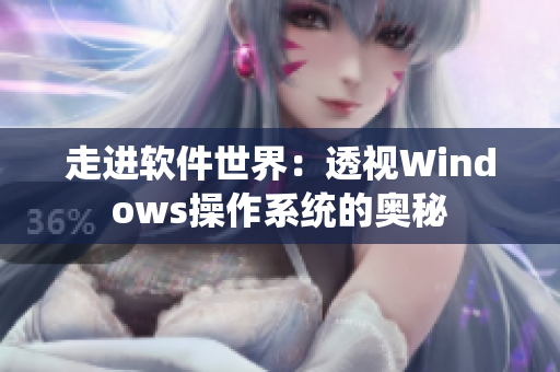 走进软件世界：透视Windows操作系统的奥秘