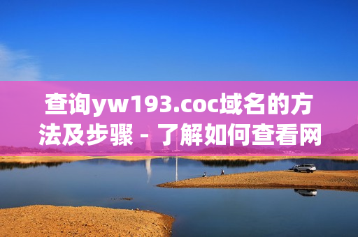 查询yw193.coc域名的方法及步骤 - 了解如何查看网站域名