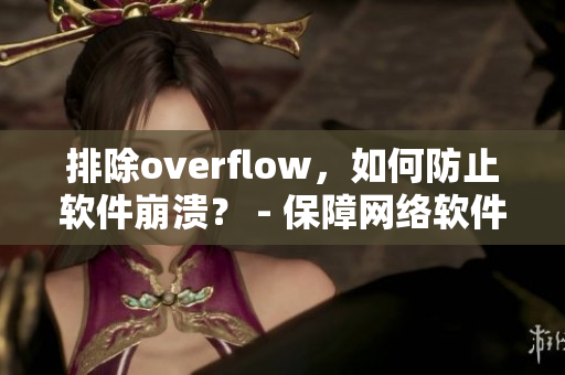 排除overflow，如何防止软件崩溃？ - 保障网络软件稳定运行的窍门