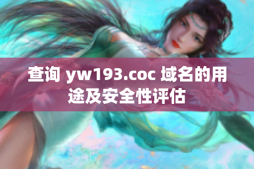 查询 yw193.coc 域名的用途及安全性评估