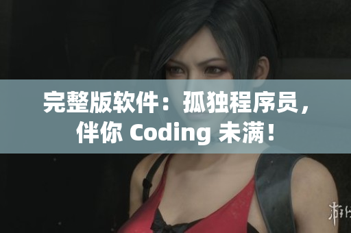 完整版软件：孤独程序员，伴你 Coding 未满！