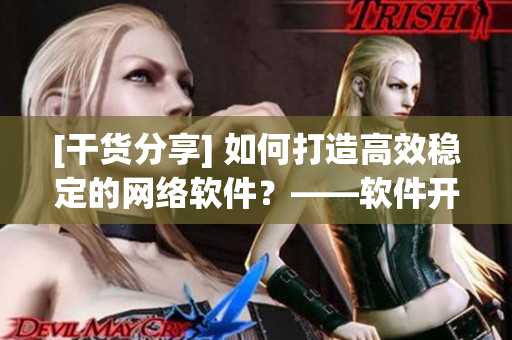 [干货分享] 如何打造高效稳定的网络软件？——软件开发指南