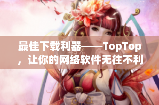 最佳下载利器——TopTop，让你的网络软件无往不利