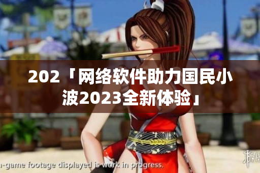 202「网络软件助力国民小波2023全新体验」