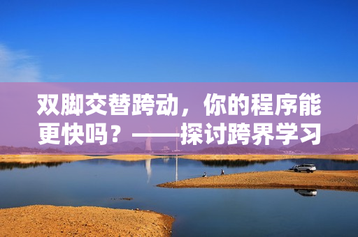 双脚交替跨动，你的程序能更快吗？——探讨跨界学习对软件开发的提升效果。