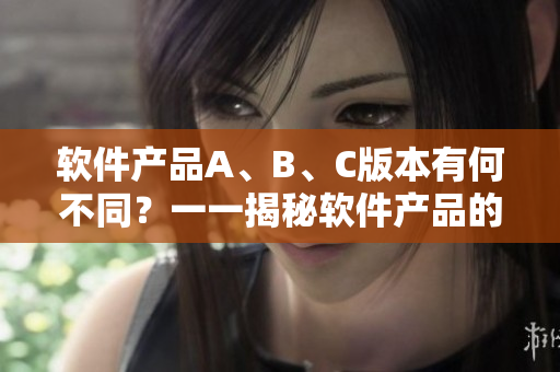 软件产品A、B、C版本有何不同？一一揭秘软件产品的特色区别