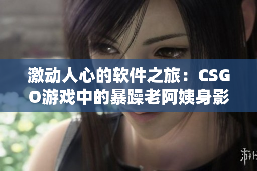 激动人心的软件之旅：CSGO游戏中的暴躁老阿姨身影