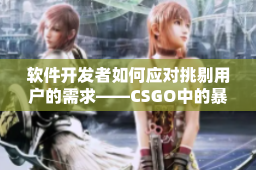 软件开发者如何应对挑剔用户的需求——CSGO中的暴躁老阿姨