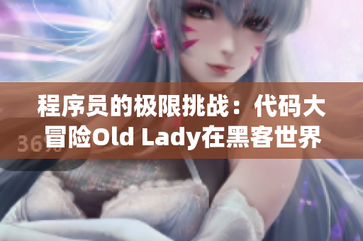 程序员的极限挑战：代码大冒险Old Lady在黑客世界中勇往直前