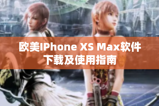 欧美IPhone XS Max软件下载及使用指南