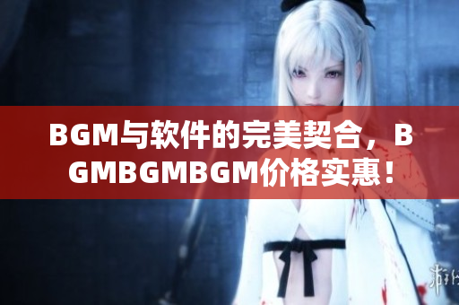 BGM与软件的完美契合，BGMBGMBGM价格实惠！