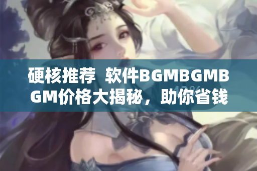 硬核推荐  软件BGMBGMBGM价格大揭秘，助你省钱又省心