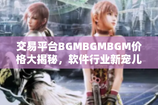 交易平台BGMBGMBGM价格大揭秘，软件行业新宠儿引爆市场热度