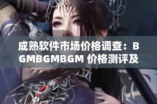 成熟软件市场价格调查：BGMBGMBGM 价格测评及比较